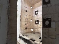 Pionowy piec odporny na ogień do elementów budowlanych